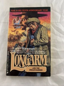 Longarm 122 And The Indian Raiders Tabor Evans Western paperback  - Picture 1 of 3