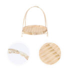  Bamboo Rack Woven Gift Organizer Jewelry Trays Dim Sum Serving Basket
