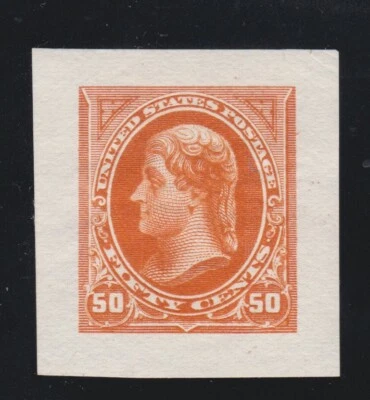 US 260P2 50c Jefferson Roosevelt Die Proof SCV $250 - Image 1 of 2