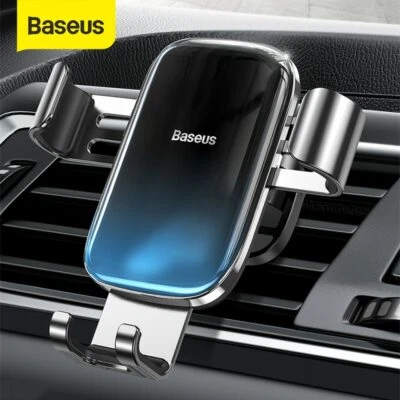 Baseus Handy Auto Halterung Metall KFZ Automatik Clamp Smartphone Halter Lüftung - Bild 1 von 4