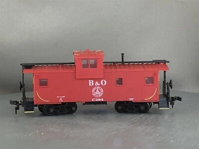 Roco - Baltimore & Ohio - Wide Vision Caboose + Wgt # C294 - Image 1 of 4