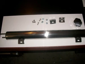 HOT RAT/ROD STAINLESS STEEL RADIATOR COOLANT OVERFLOW TANK 2"X19" 40 OZ, Z12019 - Picture 1 of 8