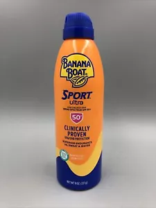 Banana Boat Sport Performance Sunscreen with Powerstay Technology, SPF 50 8 Oz - Picture 1 of 5