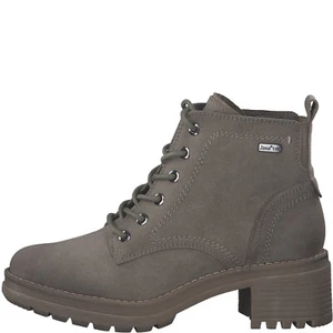 Jana Boots Ankle Winter Lace-Up TEX Taupe 26273 - Picture 1 of 12