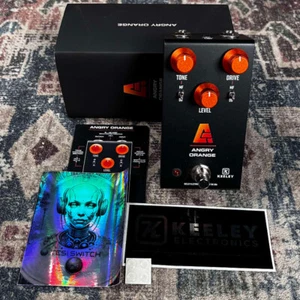 Keeley Angry Orange Overdrive Effektpedal für Gitarre mit Box! - Bild 1 von 7