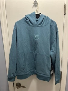 NWT $165 G/Fore Gradient Quarter G Oversized French Terry Unisex Hoodie M Blue - Picture 1 of 6