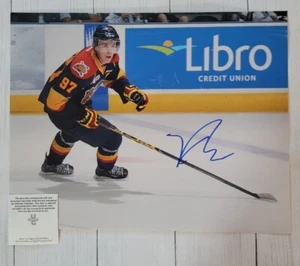 FOTO DE HOCKEY FIRMADA 11X14 CONNOR MCDAVID EDMONTON OILERS CERTIFICADO DE AUTENTICIDAD - Imagen 1 de 2