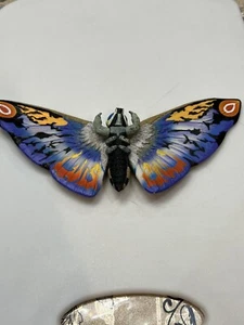 Rainbow Mothra Bandai Creation 10” Figure RARE VINTAGE Godzilla Desghidorah - Picture 1 of 24
