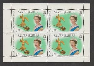 Falkland Islands 1977 11p Silver Jubilee Booklet pane, perf. SG 326a Mnh. - Picture 1 of 1