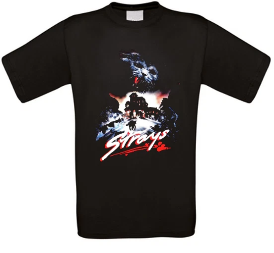 Strays Horror Cult Movie T-Shirt - Image 1 of 1