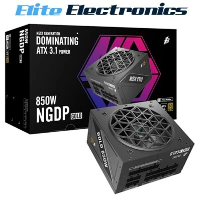 1st Player NGDP ATX 3.1 80+ Plus Gold 850W Modular Power Supply Black - Image 1 of 4