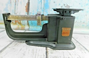 Vtg Triner 9oz Air Mail Accuracy Postal Scale Metal Mancave Garage Decor Patina - Picture 1 of 7