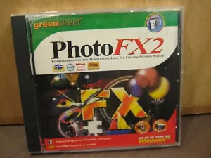 GreenStreet PhotoFX2 Windows 98/2000 Image Effects Software CDROM - Picture 1 of 4