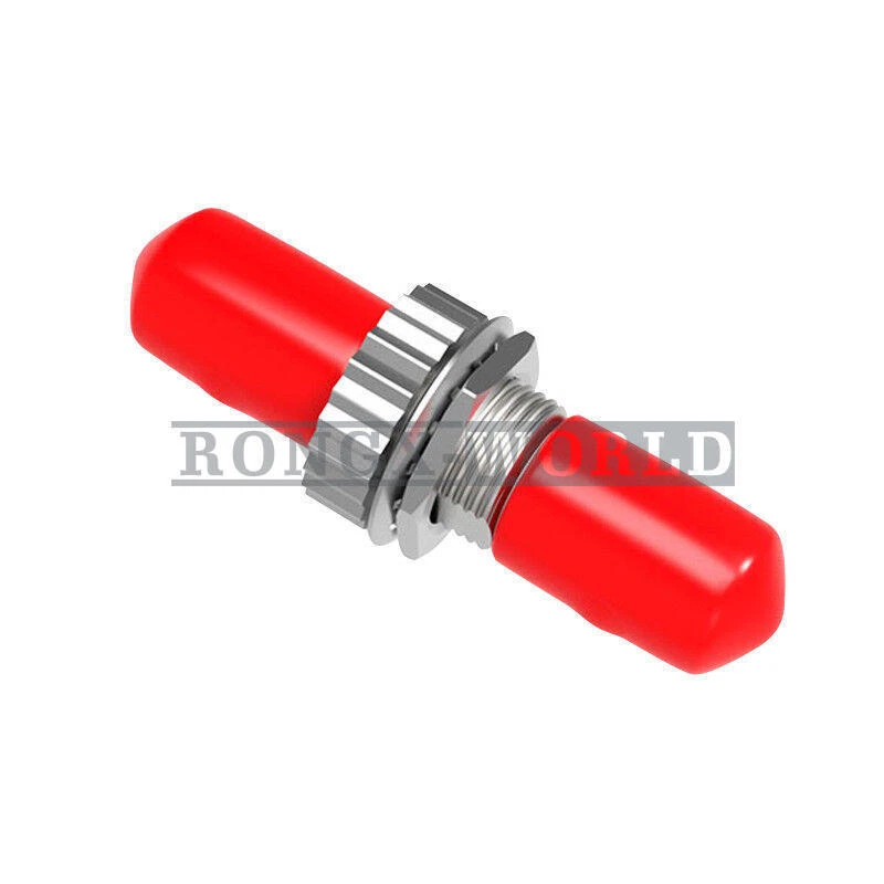 100x ST-ST /PC Coupler Single mode Simplex Fiber Optic Adapter Connector - Image 1 of 1