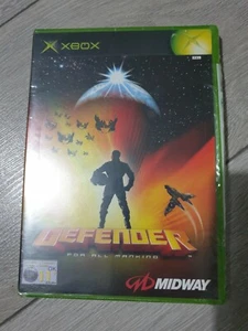 X-BOX: DEFENDER - For All Mankind (Original Xbox, Microsoft) pal, 2003 NEW - Picture 1 of 8