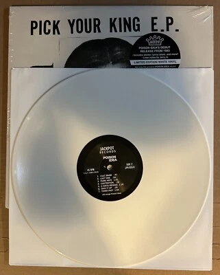 EP:  POISON IDEA - Pick Your King   REISSUE WHITE VINYL NEW SEALED Foto 1 de 3