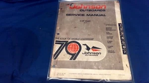 Johnson 1979 2 hp manual de servicio 2R79 - JM-7902 - Imagen 1 de 1