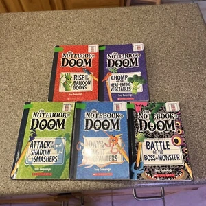 Notebook Of Doom Troy Cummings Childrens Book Lot Of 5 Paperbacks - Bild 1 von 7