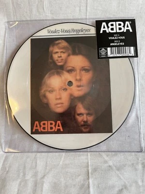 ABBA  Voulez-vous/Angel eyes. Rare 2019  Picture Disc (Mint vinyl ) - Image 1 of 4