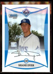 2008 Bowman Chrome Prospects Refractors Shane Dyer Dp #BDPP16
