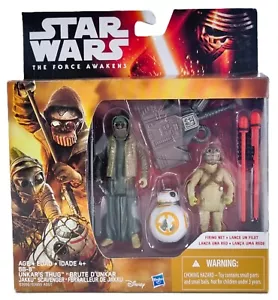 BB-8, Unkar's Thug Jakku Scavenger Figure - Star Wars The Force Awakens 3 Pack - Picture 1 of 6