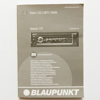Blaupunkt 收音机 亚特兰大 110 手动 — 第 1/3 张图片