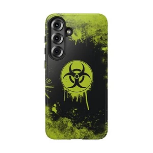 Biohazard Handyhülle für Samsung, Tough Hüllen Cyberpunk Unique Design Acid Green - Bild 1 von 117