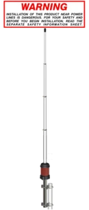 Gain-Master Antenna in fibra di vetro ad alta tecnologia -Alimentazione centrale - Zdjęcie 1 z 1