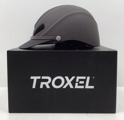 Troxel Low Profile Dakota Equestrian Riding Helmet  In Grizzly Brown Size S - Image 1 of 4