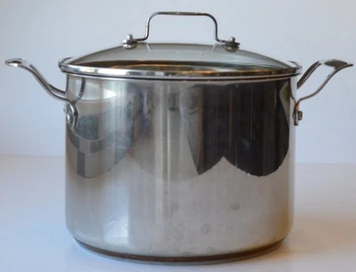 Emeril Stainless Copper Core 6 Qt Stock Pot with Lid - Image 1 of 4