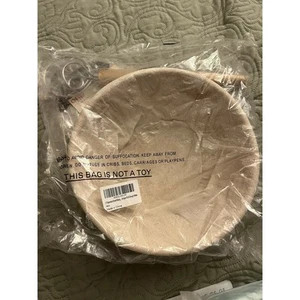 9" Baking Bowl Dough for Bakers Round w/ Scraper Outward Hound Fire Biterz - Picture 1 of 1