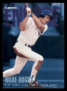 1996 Fleer Update Tiffany #U214 Wade Boggs ENC - Picture 1 of 2