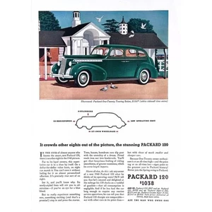 Packard 1940 Oldtimer Printanzeige 120 Tourenlimousine neu und spannend 8x11,5 - Bild 1 von 3