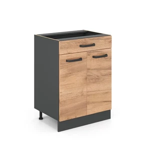 Küchenunterschrank Vicco R-Line 60 cm mit Schublade, ohne Arbeitsplatte - Bild 1 von 68