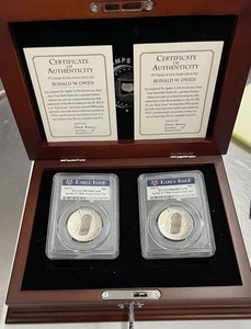 2019 S Apollo 11 50th Anniv. Half Dollar Set PCGS PR69 & PR70 DCAM Early Issue - Picture 1 of 7