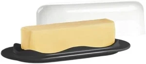 Tupperware Small Butter Dish NEW Black base - Picture 1 of 1