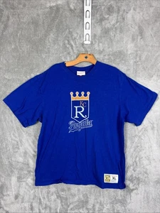 Mitchell & Ness Kansas City Royals Erwachsene Large blau traditionelle Passform Kurzarm - Bild 1 von 7