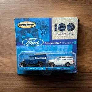 Matchbox Ford Motor Company 100 Years Then and Now Series 2 Set With Model A - Picture 1 of 14