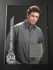 24 Season 3 Tony Almeida Gray Shirt Costume Card #M2 2005 Comic Images - Picture 1 of 2