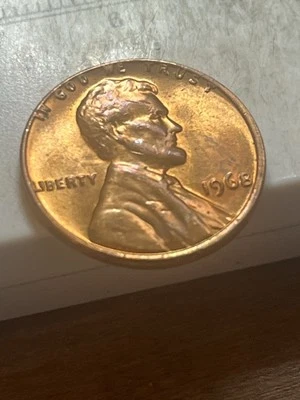 MUST SEE 1968 LINCOLN Mint Condition GORGEOUS COIN OFFSET DDO AND DD BEAUTY   - Image 1 of 4
