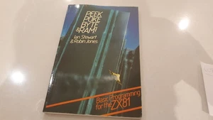 Peek Poke Byte & RAM Ian Stewart Sinclair ZX81 Book AC - Picture 1 of 15