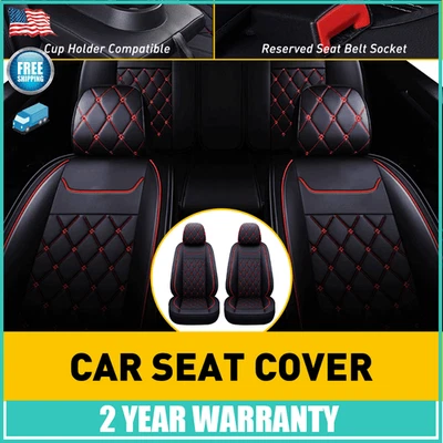 Juego de relleno de 5 asientos de cuero PU para camioneta Chevrolet Silverado 2500HD 2007-2022 Foto 1 de 4