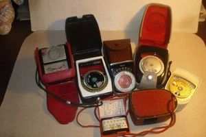 Antiguo exposímetro 6 piezas como piezas de manitas para el profesional de la fotografía! - Imagen 1 de 2