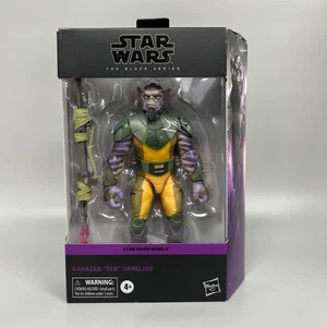 OPENED GARAZEB ZEB ORRELIOS STAR WARS BLACK SERIES 6" FIGURE REBELS 01 HASBRO - Picture 1 of 5