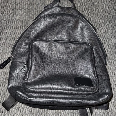 Calvin Kline Faux Leather Backpack Woman’s - Image 1 of 4