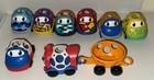 OBALL GO GRIPPERS toy Vehicle lot 8 + 1 Trailer Wagon