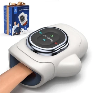 Hand Massager with Heat and Compression, Individual Fingers, FSA Eligible/HSA... - Picture 1 of 9
