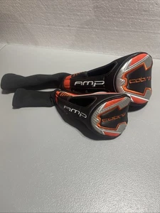 Cobra Golf Copricapo Driver e 3 Legno Usato Arancione e Nero - Foto 1 di 8