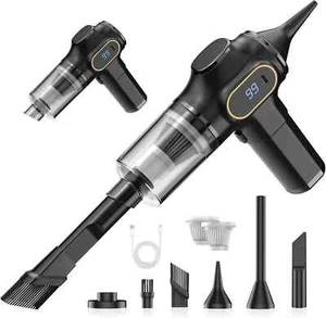 Ginarelo Handheld Cordless Car Vacuum Cleaner - 15000Pa Small Hand Held Vacuums - Picture 1 of 12