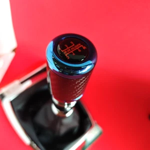 TITAN CARBON MUGEN RACE 6 SHIFT GEAR KNOB for CIVIC EP3 FN2 FK2 FK8 S2000 ACCORD - Picture 1 of 6